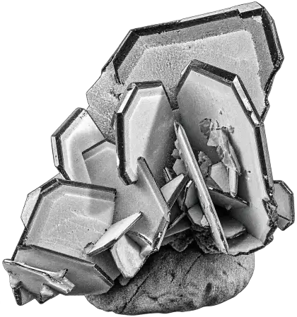 Monochrome mineral study accompanying Mars Square Jupiter: Birth Chart Meaning and Transit Triggers
